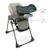 Chaise Haute Bébé TUMMIE 2 en 1 avec Fonction Transat, Réglage 7 Hauteurs, Double Plateau et Pliage Compact Beige+Gris+Vert 11 - vertbaudet enfant 