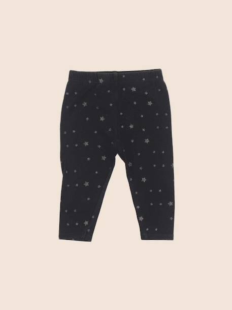 Legging - 6 mois Noir, or 1 - vertbaudet enfant 