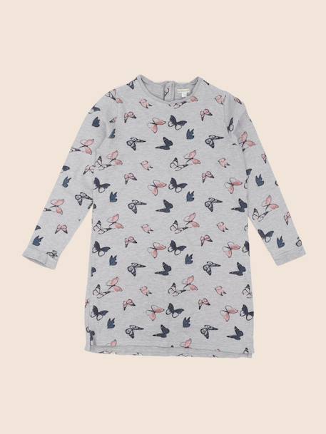 Robe - 12 ans Gris 1 - vertbaudet enfant 