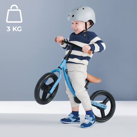 Draisienne 2WAY NEXT avec Selle et Guidon Réglables, Roues EVA Sans Gonflage, Cadre Léger 3 kg et EN 71-1 Bleu+Menthe+Noir+Rose+Vert 3 - vertbaudet enfant 