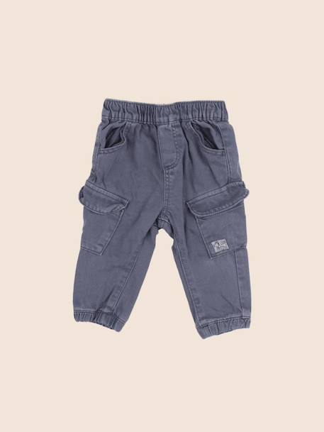 Pantalon - 6 mois Bleu 1 - vertbaudet enfant 