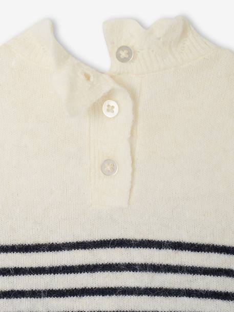 Pull bébé fille manches longues écru 5 - vertbaudet enfant 