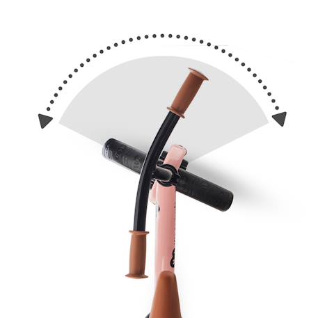 Draisienne 2WAY NEXT avec Selle et Guidon Réglables, Roues EVA Sans Gonflage, Cadre Léger 3 kg et EN 71-1 Bleu+Menthe+Noir+Rose+Vert 20 - vertbaudet enfant 