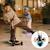 Trottinette RAKET Tricycle Pliable avec Roues LED RGB, Guidon Réglable et Frein à Pied Beige+Bleu+Noir+Rosa 3 - vertbaudet enfant 