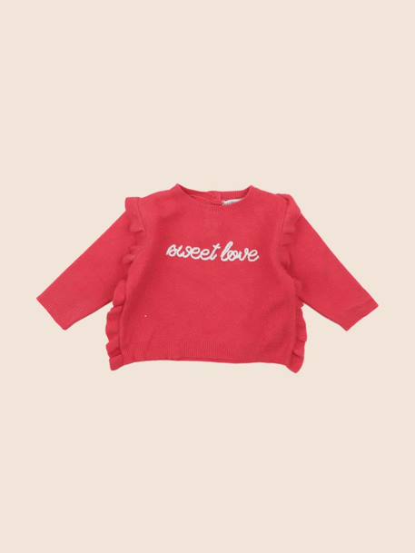 Pull - 6 mois Rose 1 - vertbaudet enfant 