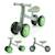 Draisienne Kinderkraft CUTIE FLASH à 4 Roues avec Lumières RGB, Selle Réglable, Roulements ABEC-7 et Cadre Acier Beige+Bleu+Rose+Vert 19 - vertbaudet enfant 
