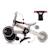 Tricycle Kinderkraft 4TRIKE Pliant 3 en 1 avec Draisienne, Tricycle à Pédales, Selle Réglable et Cadre Aluminium Grey+Honey 2 - vertbaudet enfant 