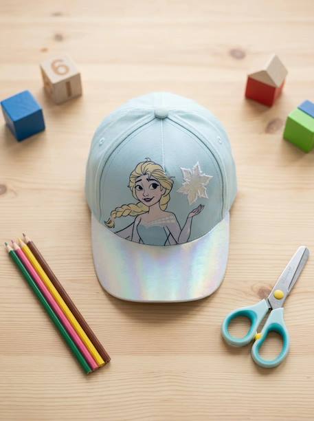 Casquette la reine des neiges enfant 3 - 8 ans Bleu 1 - vertbaudet enfant 