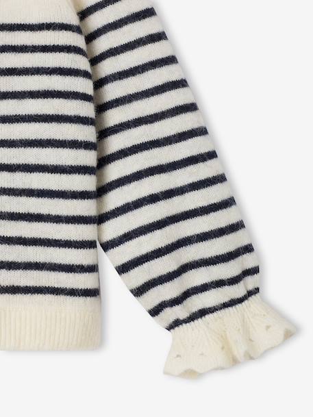 Pull bébé fille manches longues écru 4 - vertbaudet enfant 