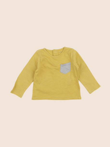 Tee-shirt - 12 mois Jaune 1 - vertbaudet enfant 