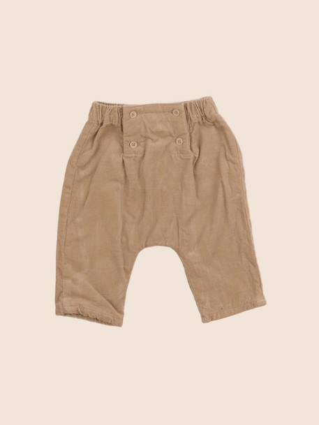 Pantalon - 3 mois Marron 1 - vertbaudet enfant 