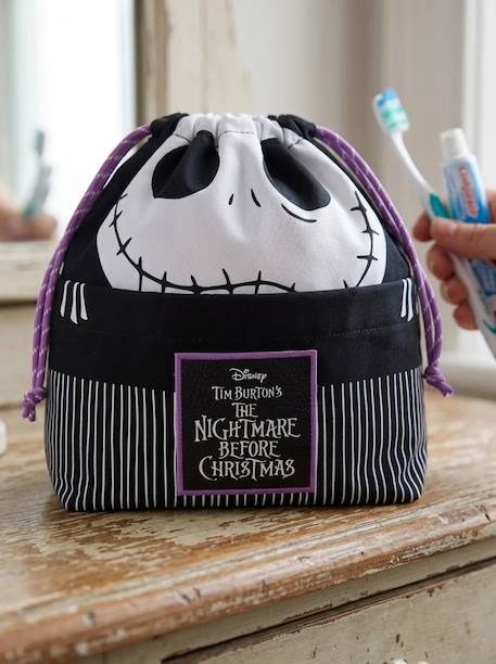 Trousse de toilette jack skellington l'étrange noël de m. Jack – 25 x 7 x 16,5 cm Noir et blanc 4 - vertbaudet enfant 