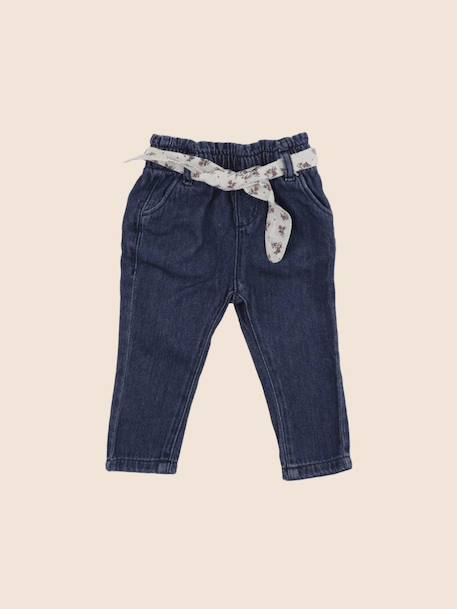 Jegging - 6 mois Bleu 1 - vertbaudet enfant 