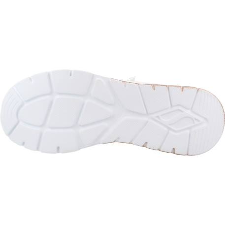 Baskets fille à lacets leopard Blanc wht+Noir blk 6 - vertbaudet enfant 