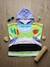 Poncho serviette de plage à capuche toy story buzz lightyear 3-8ans Vert et blanc 1 - vertbaudet enfant 