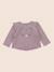 Tee-shirt - 6 mois Violet 1 - vertbaudet enfant 