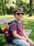 Lunettes de soleil spiderman enfant avec étui assorti Rouge et bleu 2 - vertbaudet enfant 