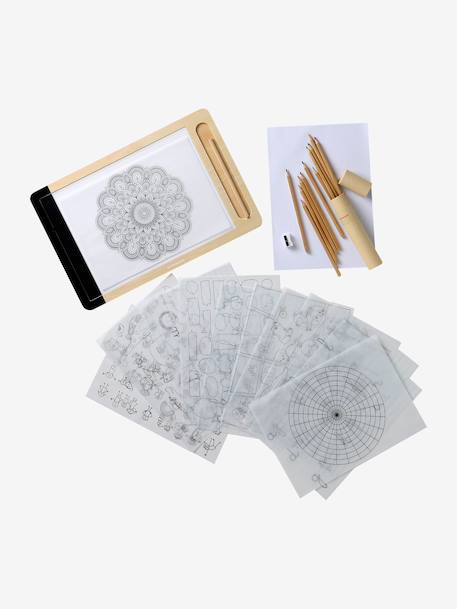 Tablette à dessin lumineuse en bois FSC® bois 1 - vertbaudet enfant 