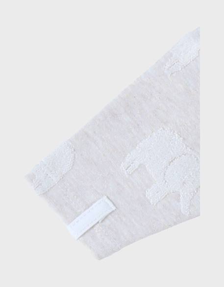 Pyjama bébé coton jacquard Beige 6 - vertbaudet enfant 