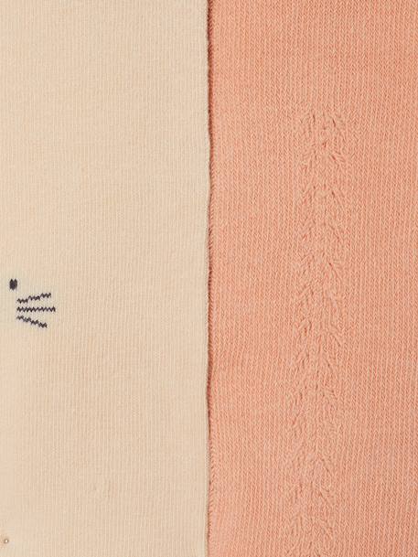 Lot de 2 collants écru 2 - vertbaudet enfant 