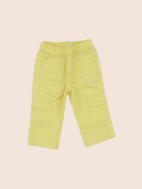 Pantalon - 6 mois Jaune 1 - vertbaudet enfant 