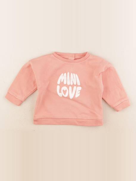 Sweat - 12 mois Orange 1 - vertbaudet enfant 