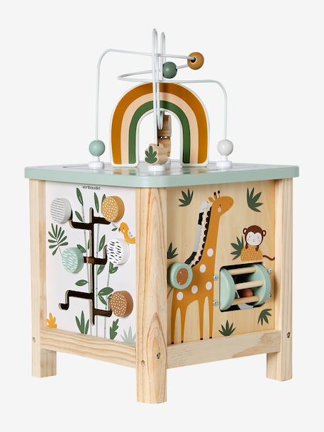 Grand cube d'activités en bois FSC® Savania+Tanzanie 19 - vertbaudet enfant 