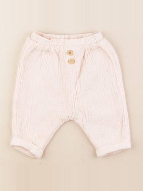 Pantalon - 3 mois Rose 1 - vertbaudet enfant 