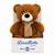 Peluche bouillotte ours marron Marron 4 - vertbaudet enfant 