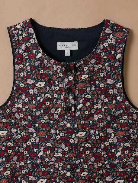 Robe fille petal&daisy - made with liberty fabrics Liberty petal and daisy 2 - vertbaudet enfant 