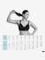 Soutien-gorge rembourré grossesse et allaitement sans coutures Carri-gel noir 5 - vertbaudet enfant 