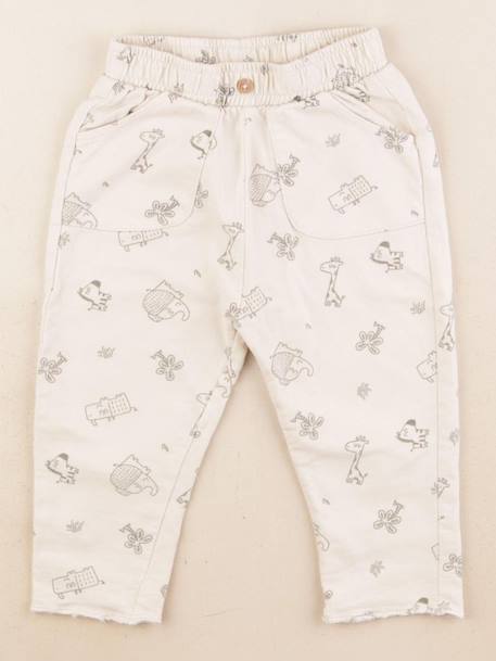 Pantalon - 9 mois Beige 1 - vertbaudet enfant 