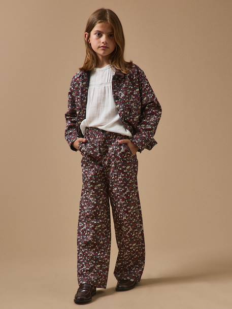 Pantalon fille petal&daisy - made with liberty fabrics Liberty petal and daisy 4 - vertbaudet enfant 