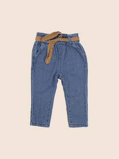Seconde main-Fille-Pantalon-Jean - 12 mois