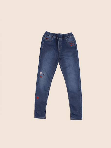 Jegging - 14 ans Bleu 1 - vertbaudet enfant 