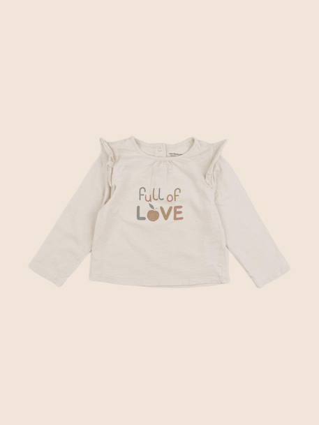 Tee-shirt - 24 mois Beige 1 - vertbaudet enfant 