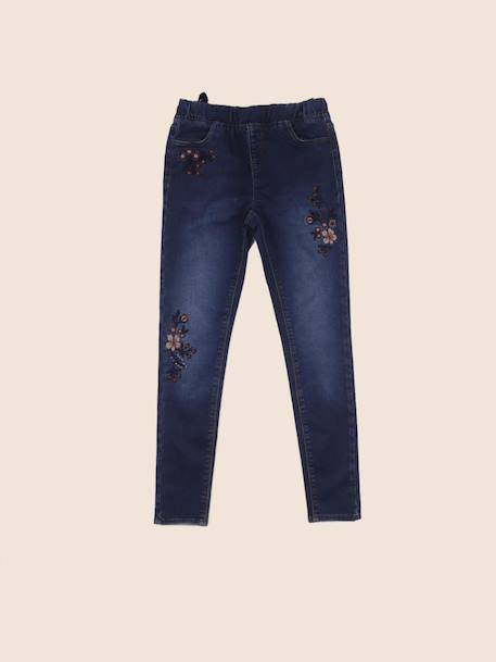 Jegging - 14 ans Bleu 1 - vertbaudet enfant 