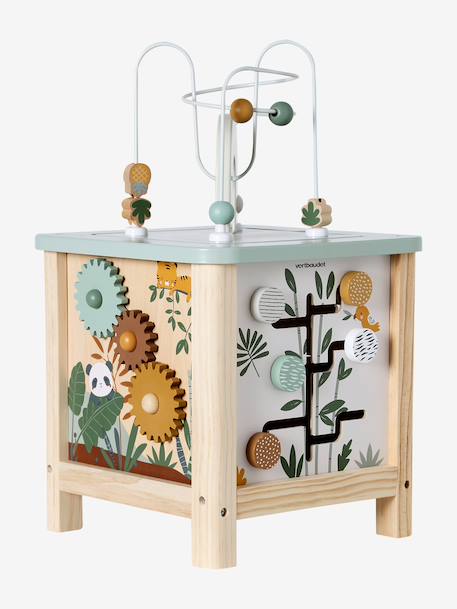 Grand cube d'activités en bois FSC® Savania+Tanzanie 13 - vertbaudet enfant 