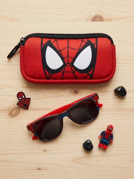 Lunettes de soleil spiderman enfant avec étui assorti Rouge et bleu 1 - vertbaudet enfant 