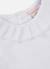Blouse fille avec col à volants Blanc 3 - vertbaudet enfant 