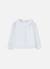 Blouse fille avec col à volants Blanc 1 - vertbaudet enfant 