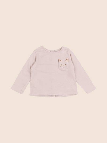 Tee-shirt - 6 mois Rose 1 - vertbaudet enfant 