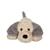 Peluche - peluche chien allongé douceur crème oreilles grises - 50 cm Beige 3 - vertbaudet enfant 
