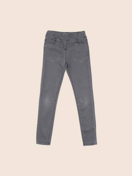 Jegging - 9 ans Gris 1 - vertbaudet enfant 