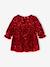 Robe bébé fille manches longues rouge 2 - vertbaudet enfant 