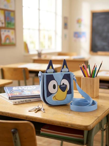 Sac bandoulière bluey oreilles 3d enfant Bleu 1 - vertbaudet enfant 