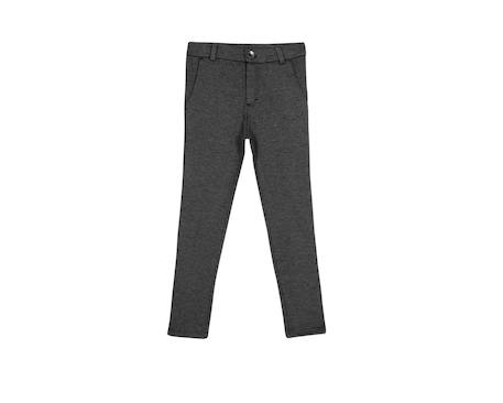 Pantalon de costumer garçon en coton Gris chiné 1 - vertbaudet enfant 