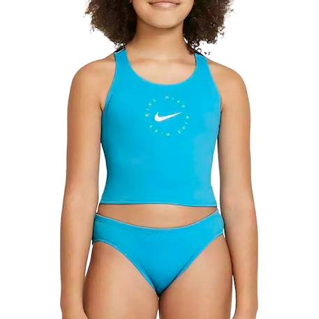 Maillot de bain 2 pieces fille Turquoise 2 - vertbaudet enfant 
