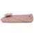 Chaussons ballerines ultra confortables, semelle en cuir, détail grand nœud Rose chiné 4 - vertbaudet enfant 
