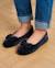 Chaussons ballerines suédine, semelle souple, mousse à mémoire forme Léopard beige+Marine+Noir 14 - vertbaudet enfant 